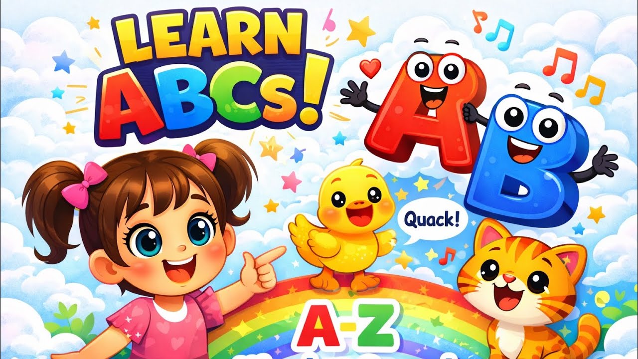 A to Z ABC Words & Sounds | Phonics for Kids | Alphabet Learning Video | Learn with Fun 🤩 | 