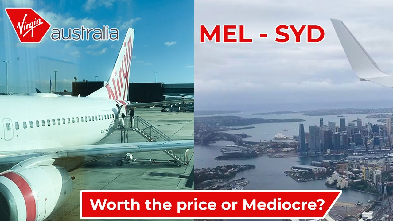 Virgin Australia TRIP REPORT | Melbourne - Sydney | Economy Class | Boeing 737-800