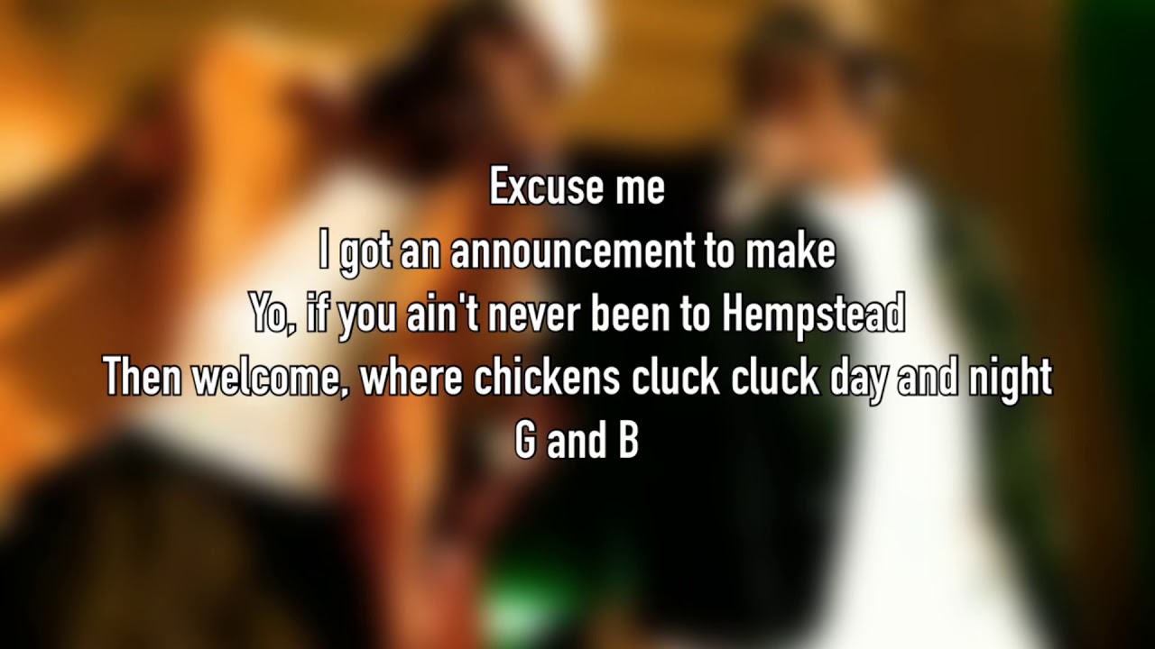 Cluck cluck -the product G&B (lyrics)
