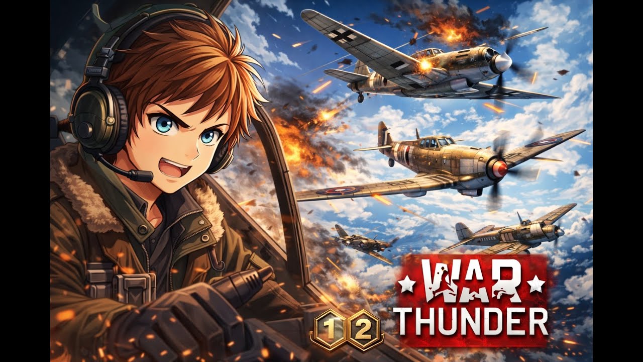 War Thunder Air Battles – Rank 2-3 Plane Madness Begins