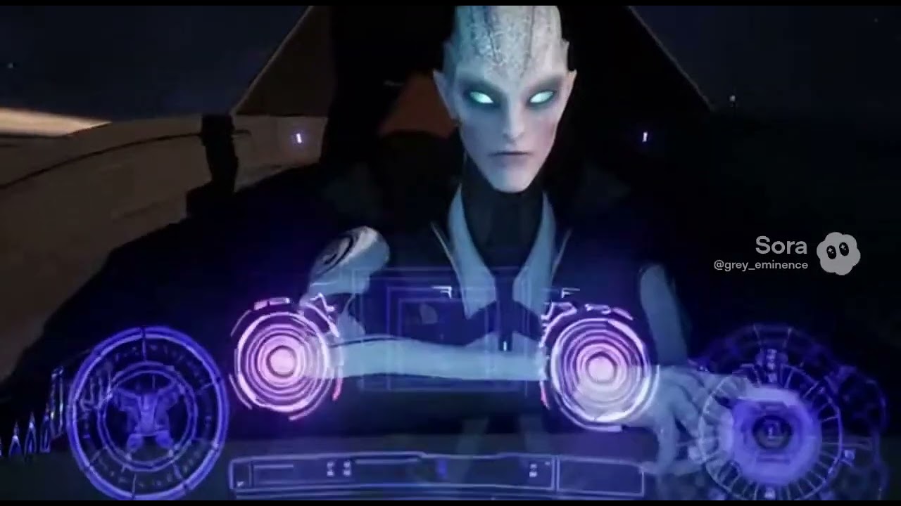 Alien Warp Jump Ship