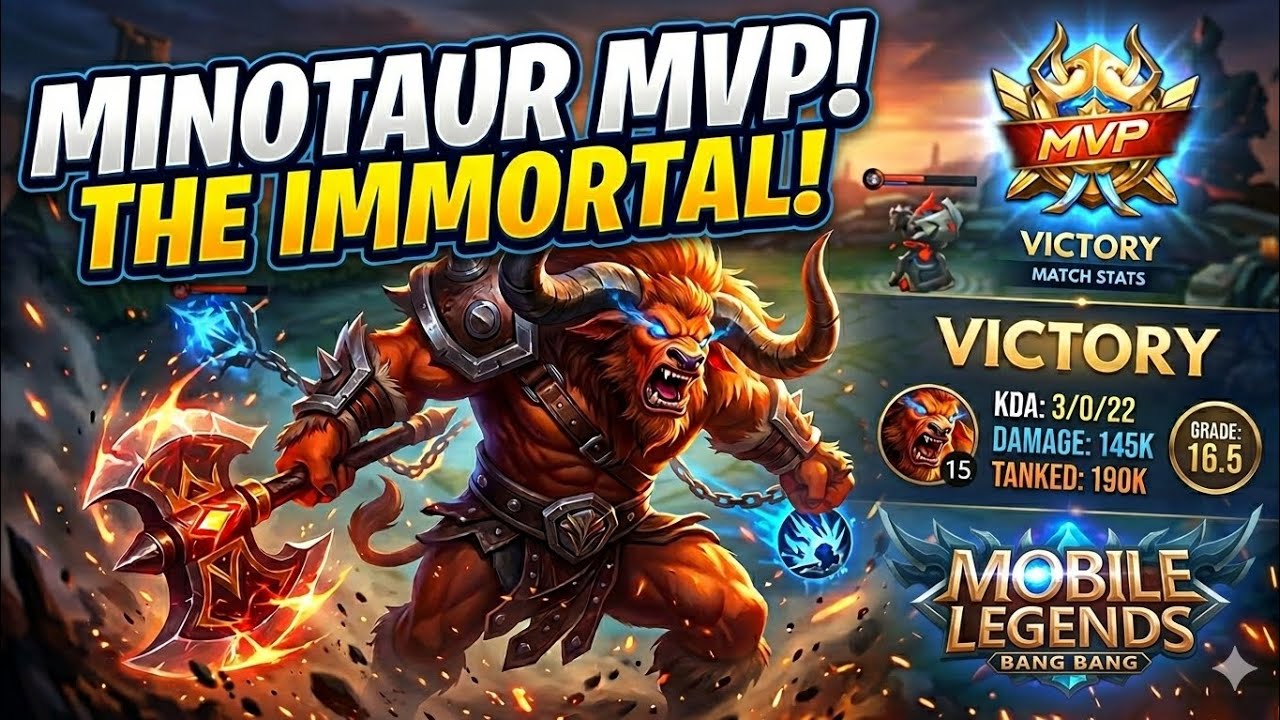 Il mio MINOTAUR è ILLEGALE: MVP in 10 minuti [Build Immortale] [Road to Mythic]
