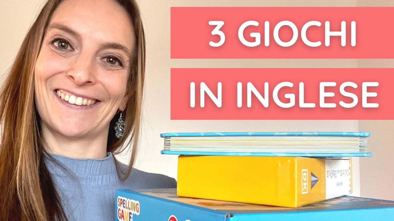 GIOCHI IN INGLESE PER BAMBINI: 3 attività per parlare inglese ai bambini divertendosi, IDEE REGALO!