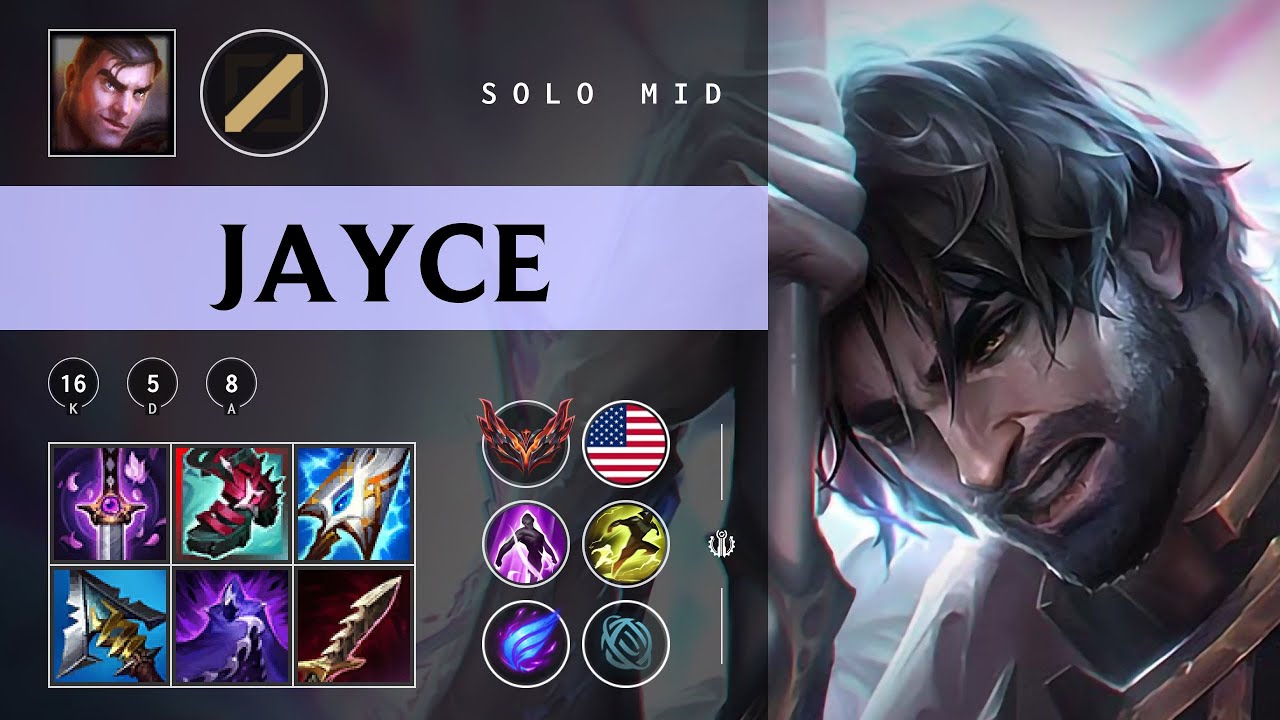 Jayce Mid vs Ahri - NA Grandmaster Patch 25.23