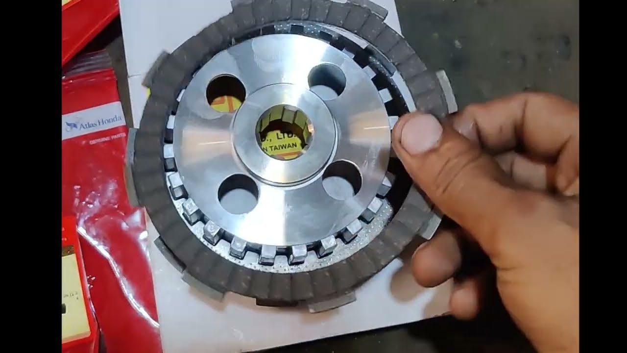 honda 125 clutch plate change