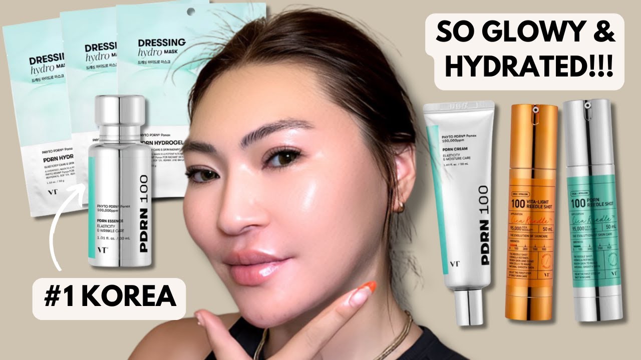 I Tried Korea’s #1 Skincare Products.. My Honest Review [PDRN]