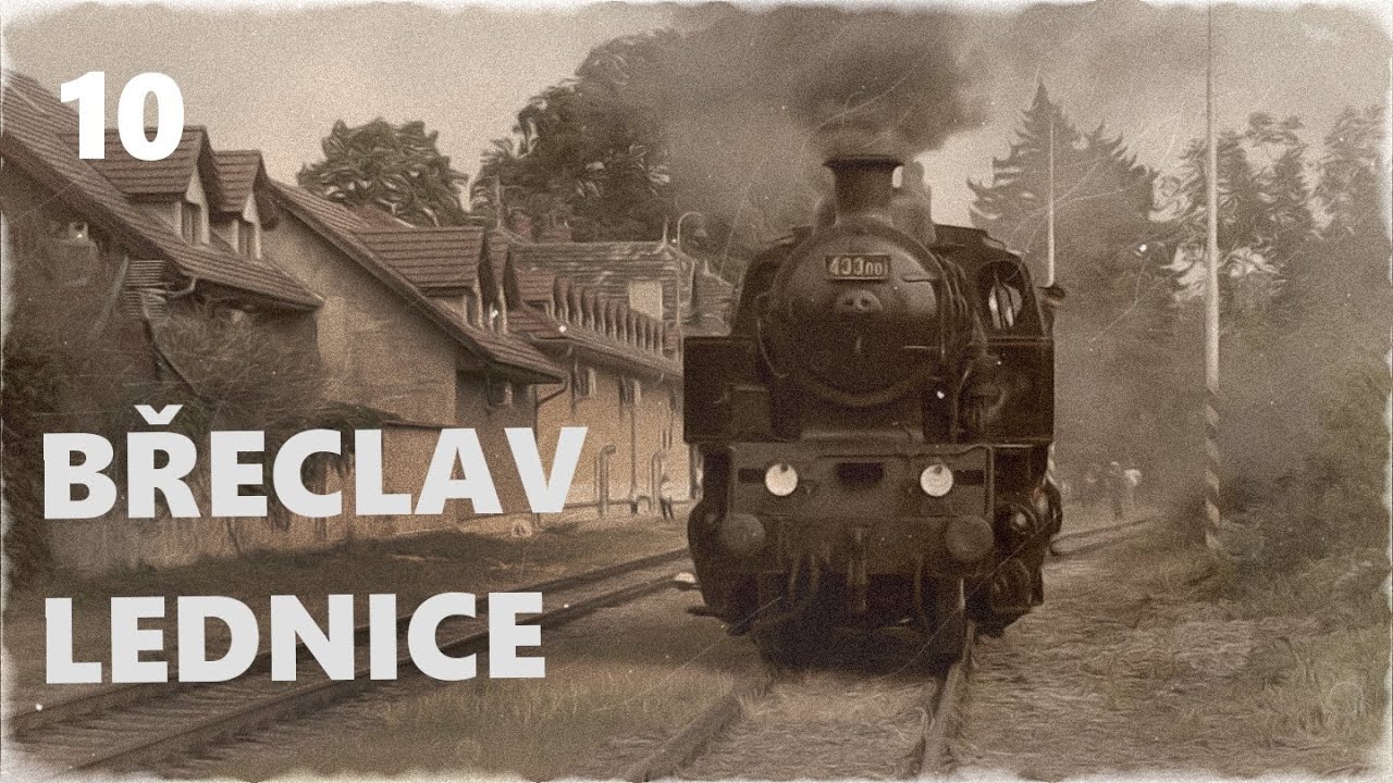 Břeclav - Lednice (10) Tratě naší republiky