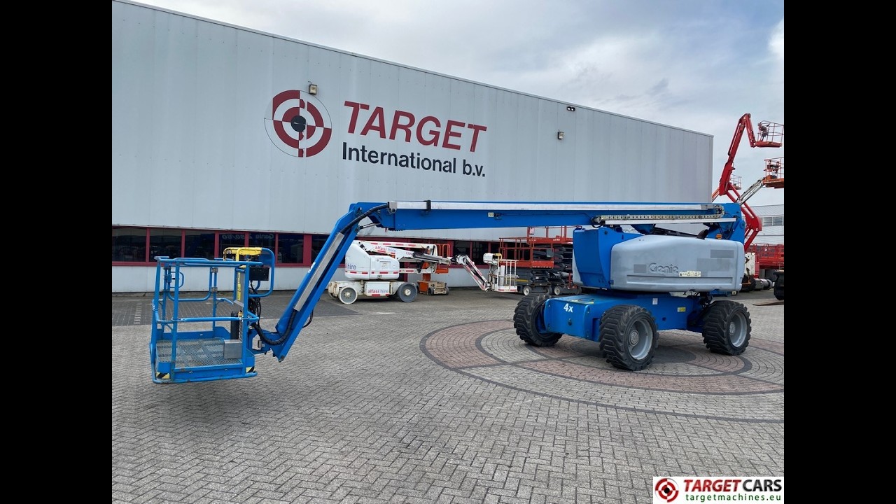 783736 GENIE Z-80/60 ARTICULATED Z80/60 4x4x4 DIESEL BOOM LIFT W/JIB 2577CM 2018 Z80H-6696