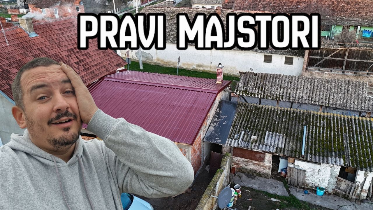 USPJELI SMO ZAVRŠITI KROV | KAO DA SU GA RADILI MAJSTORI