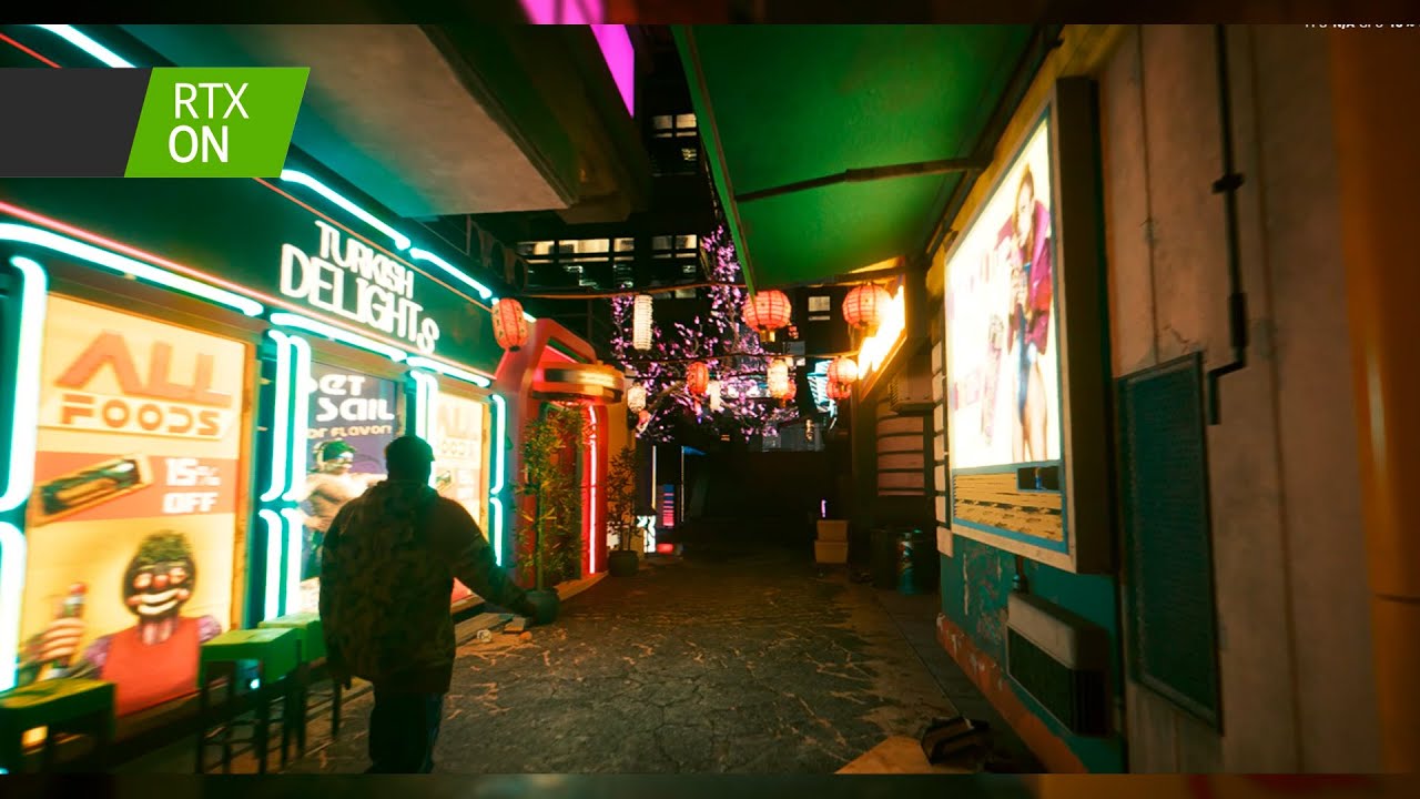 [ASMR] Cyberpunk 2077 - Walk in Little China Night City