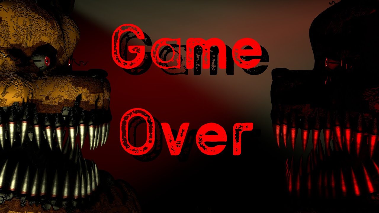 [SFM FNAF] Game Over By DAGames
