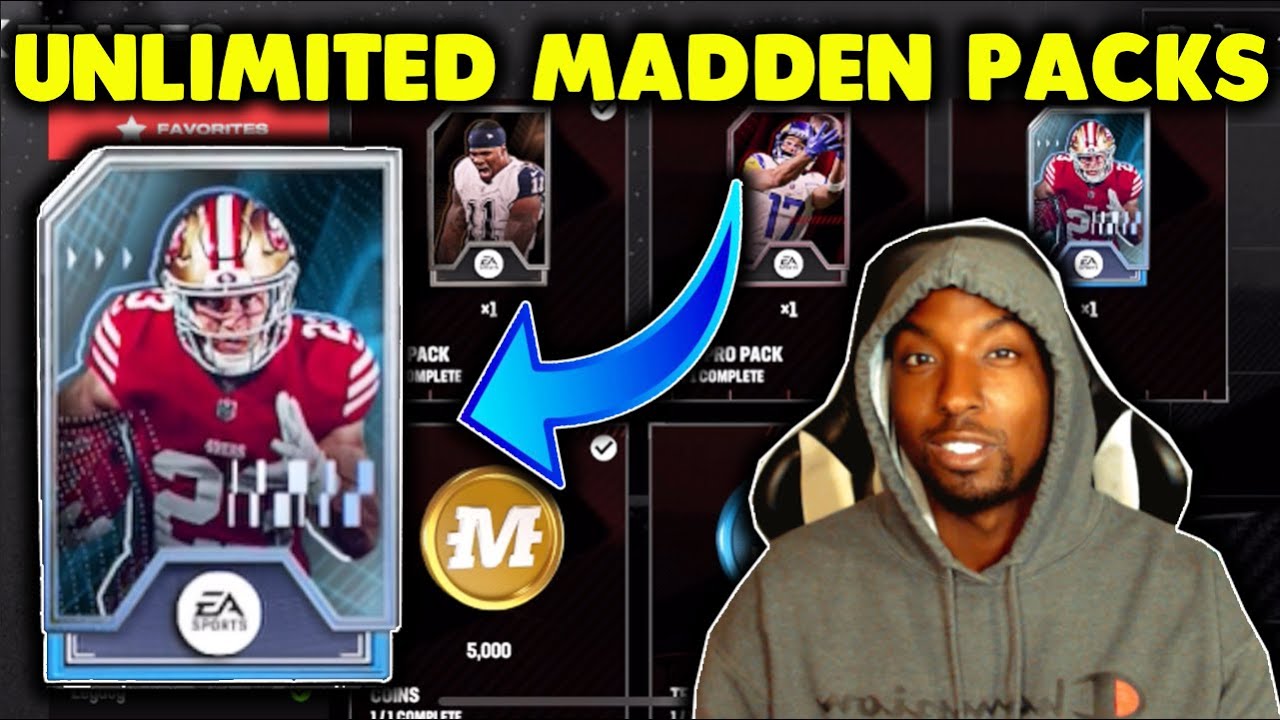 HOW TO GET UNLIMITED MADDEN PACKS FOR FREE IN MADDEN MOBILE 25!