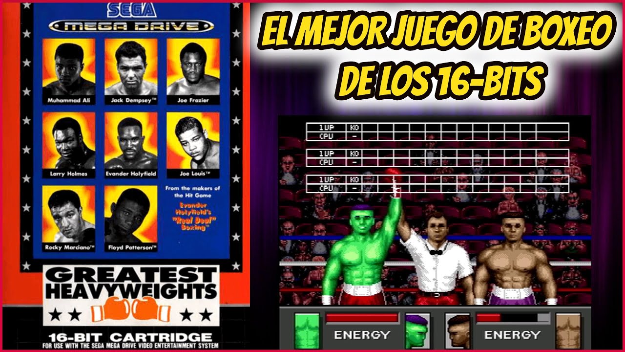 🥊Greatest Heavyweights🥊 - SEGA - EL MEJOR JUEGO DE BOXEO RETRO.