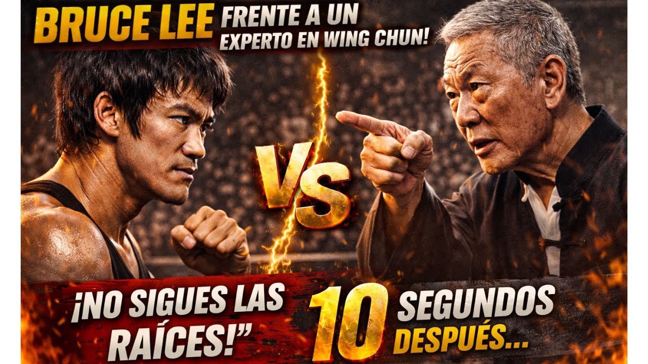 Bruce Lee Frente a un Experto en Wing Chun: 