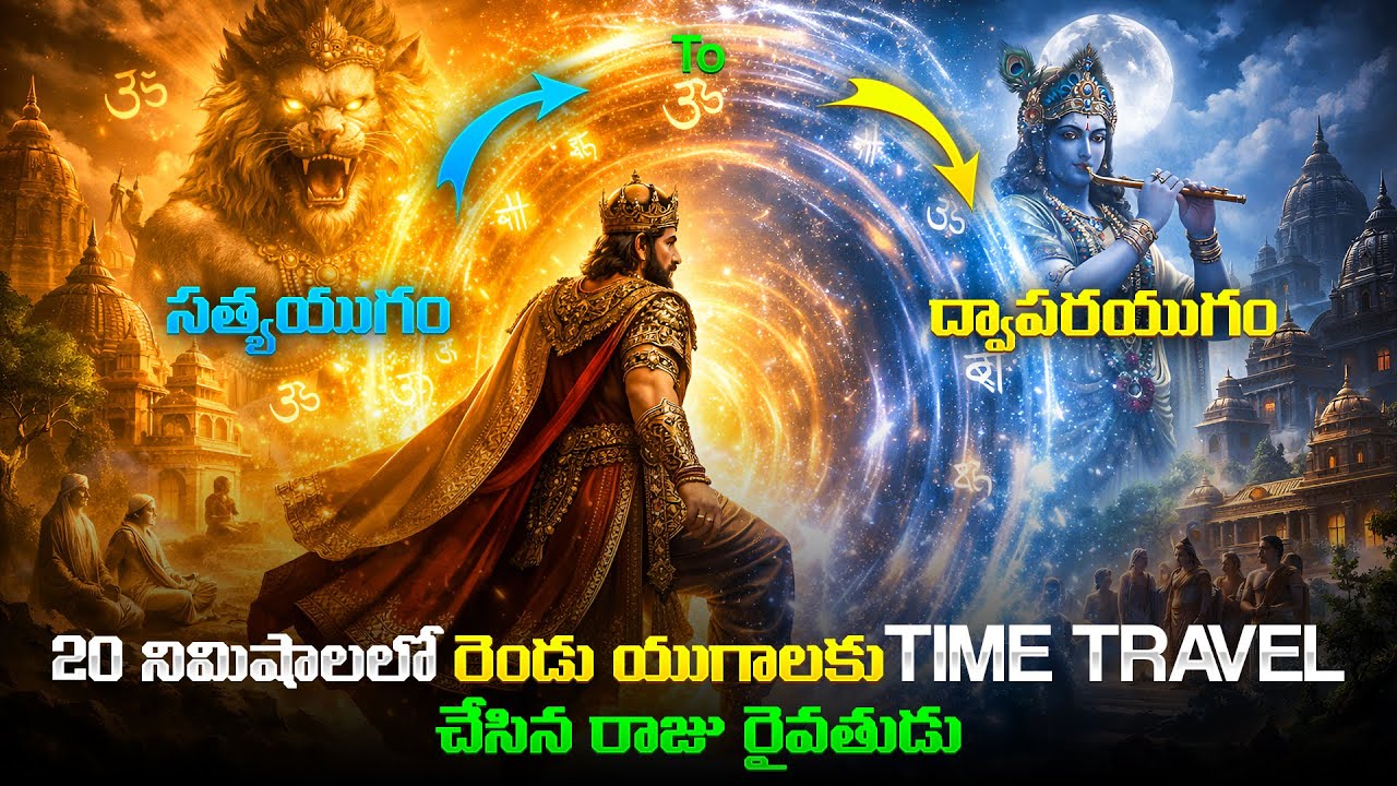 First Time Traveller in the world||20 నిమిషాలలో రెండు యుగాలు దాటిన రాజు రైవతుడు. #thecptalks