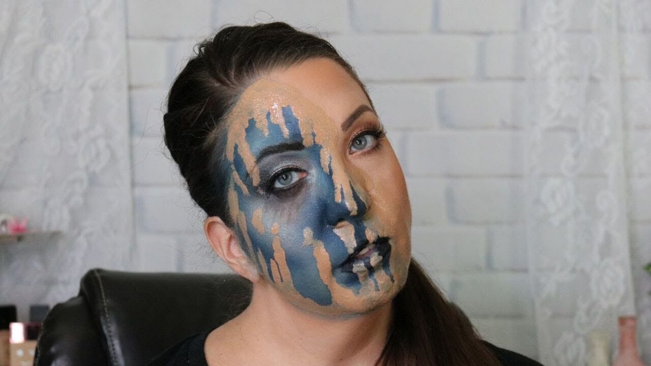 HALLOWEEN MAKEUP LOOK | MELTING FACE