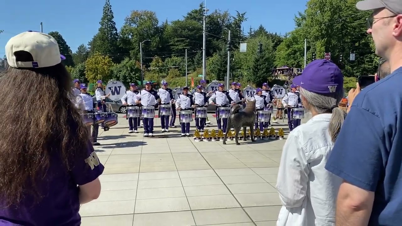 UW Husky Drumline Warmup 9/9/23