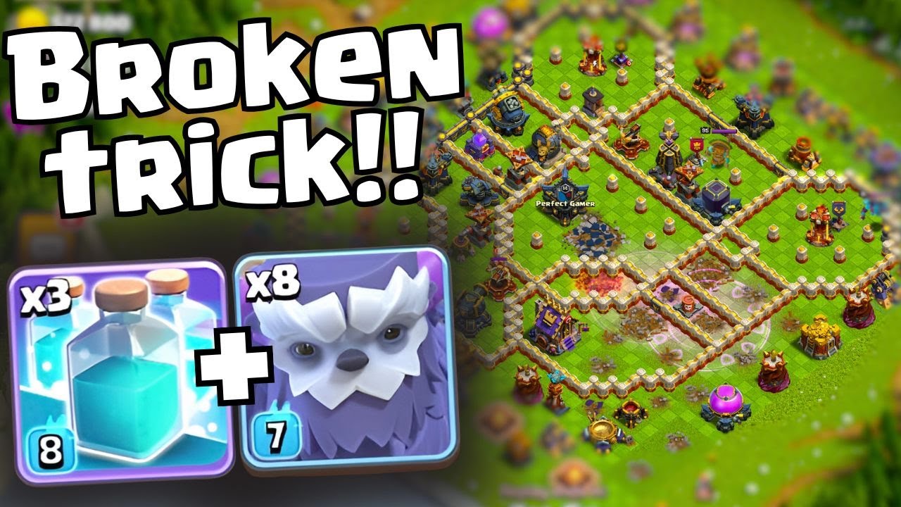 I found a way to BREAK the new YETI CLONE TRICK - You Haven't seen this yet! | Clash of Clans