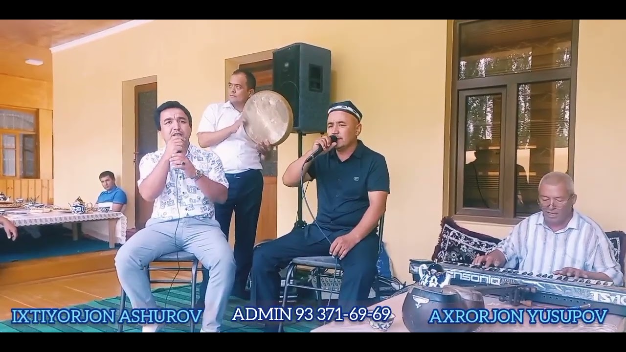 OXUNJON MADALIYEV IZDOSHI IXTIYORJON ASHUROV AXRORJON YUSUPOV XONODONIDA USTOZ OXUNJON MADALIYEV IJ.