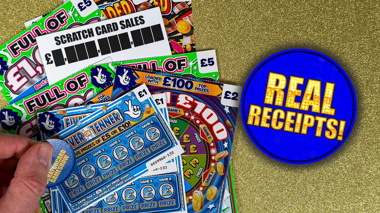 The UK Spent HOW MUCH on Scratch Cards?! I Got The OFFICIAL Receipts