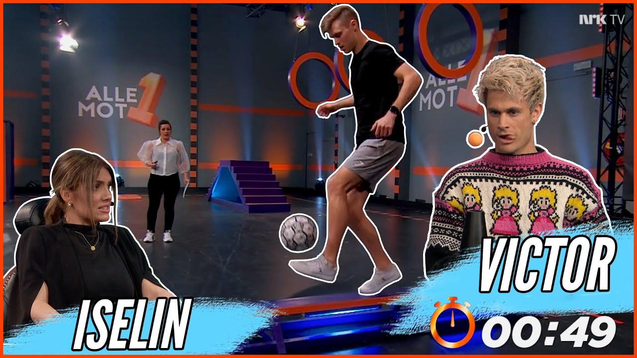 Live opptreden på NRK Alle mot 1 🤩 Med Victor Sotberg, Iselin Guttormsen og Emilie Nereng