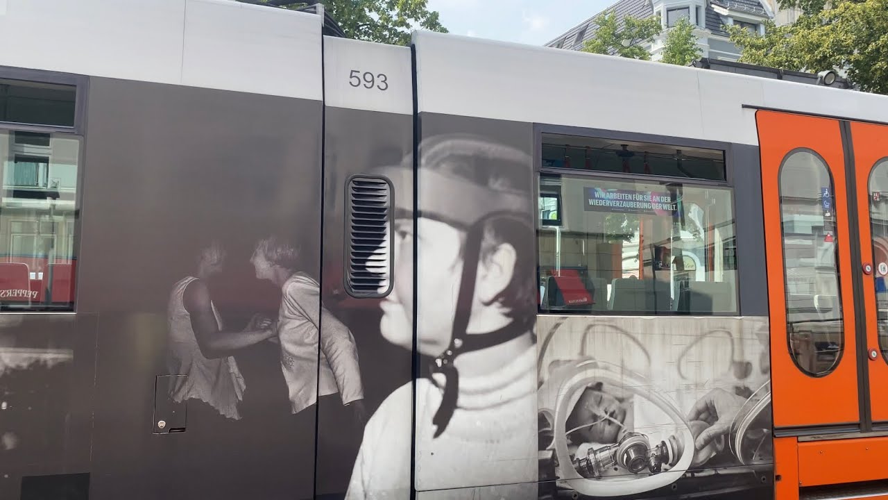 moBiel M8D 593 & 577 / Linie 3 Dürkopp Tor 6 und M8D 589 & 567 / Linie 3 Babenhausen Süd