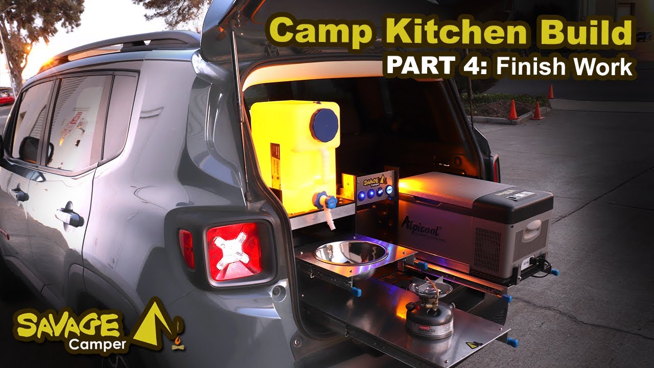 Jeep Renegade Camping Kitchen Build [Episode 4]: Finish Work