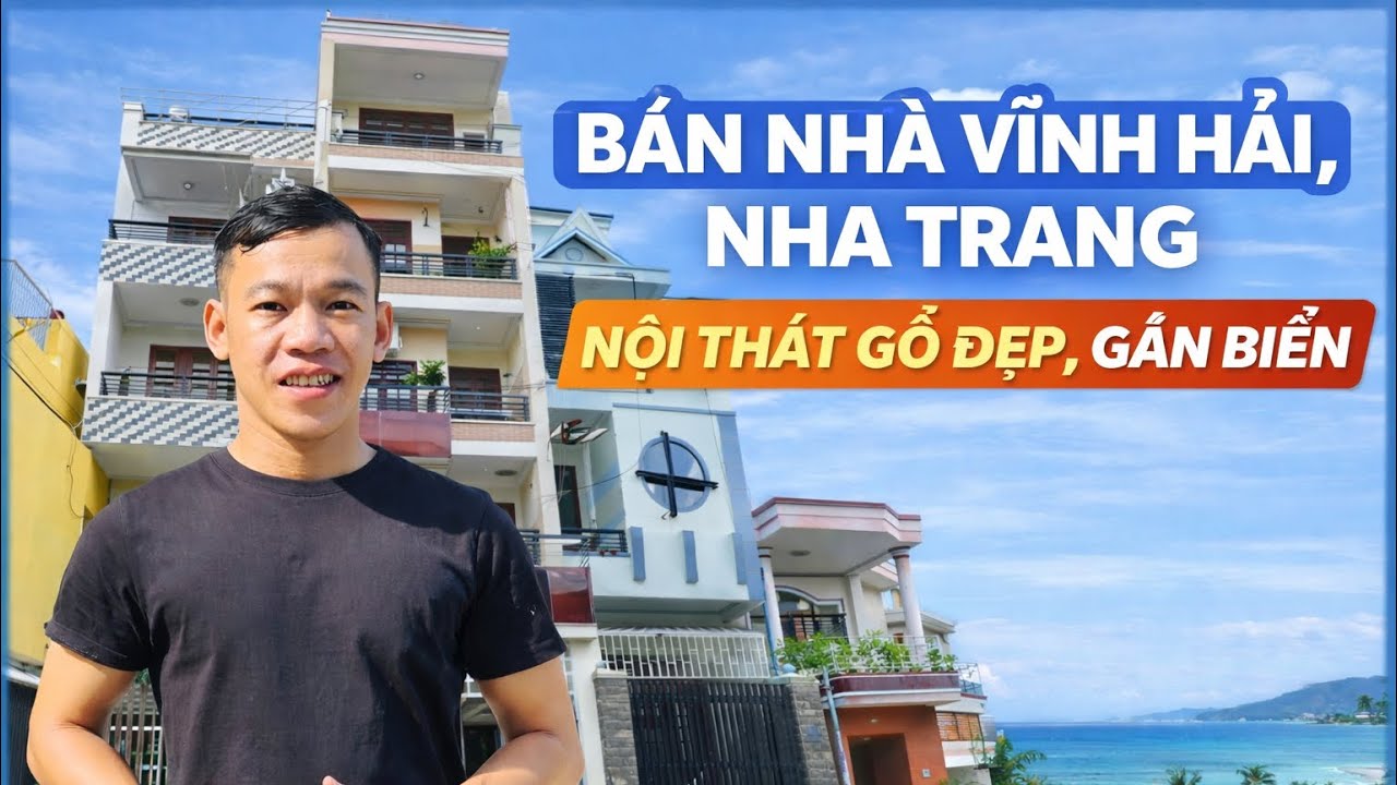 Bán nhà đối diện trường tiểu học Vĩnh Hải, Nha Trang gần biển Hòn Chồng 