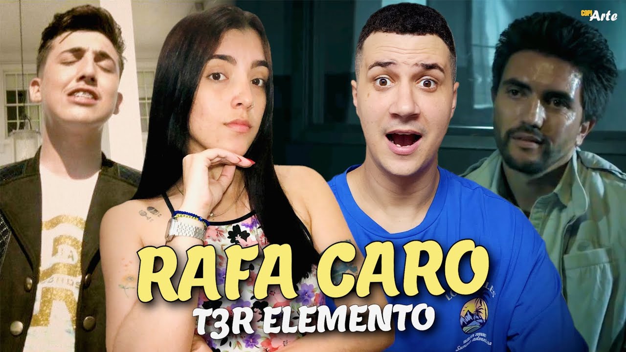 CUBANOS REACCIONAN a T3R Elemento- Rafa Caro - Video Oficial - (con Mely)