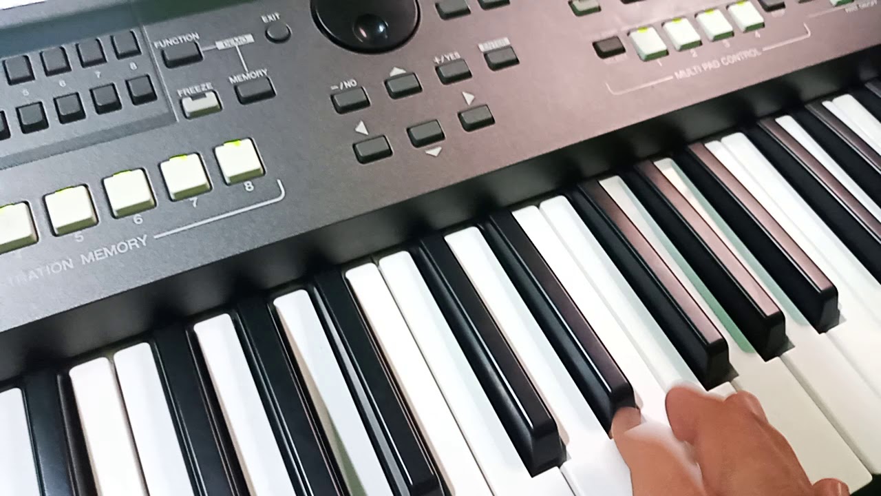 INSTALACIÓN DE UN PAQUETE A LA YAMAHA PSR S670 SIN PERDER ARCHIVOS
