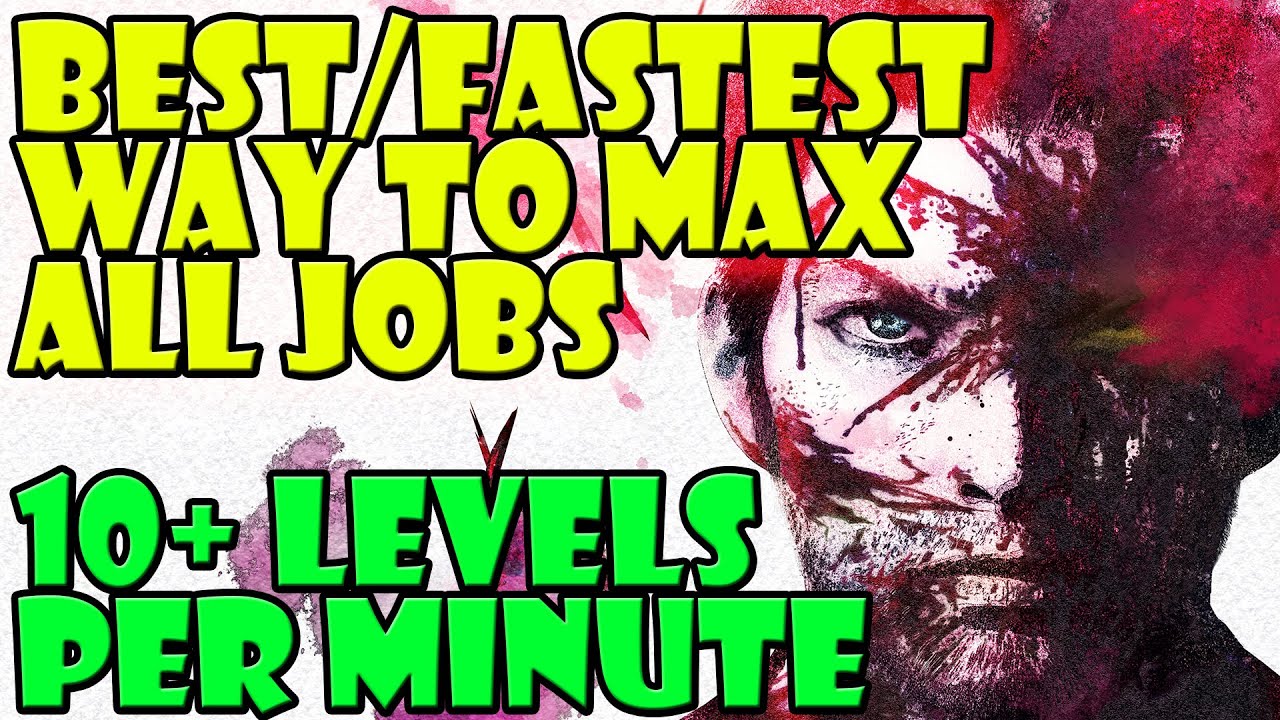 Stranger of Paradise FASTEST Way To MAX All Jobs 10 LEVELS PER MINUTE