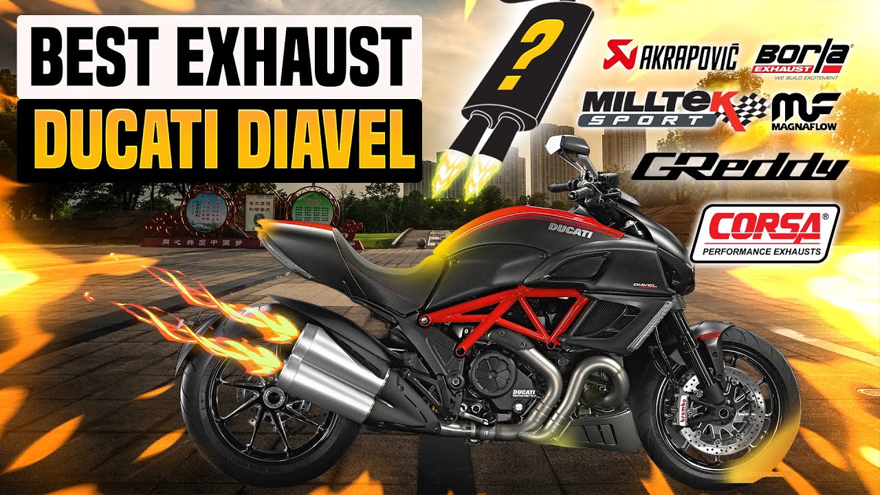 Ducati Diavel Exhaust Sound🔥 Akrapovic,Termignoni,Remus,Stock,Flyby,Review,Flames,Compilation,Mods+