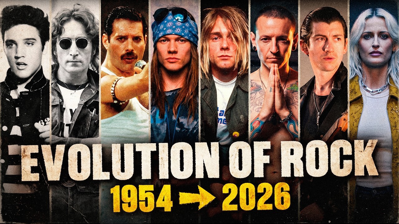 EVOLUTION OF ROCK MUSIC (1954 - 2026)