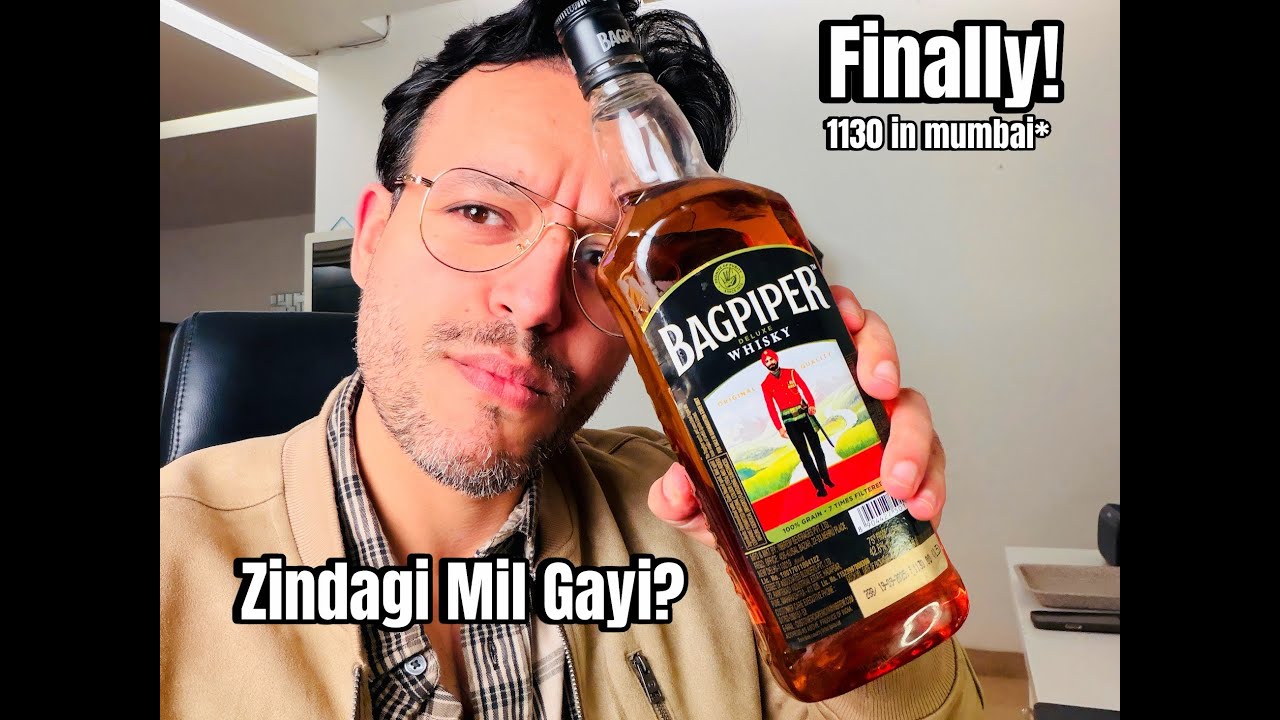 BAGPIPER WHISKY (MUMBAI BOTTLE)