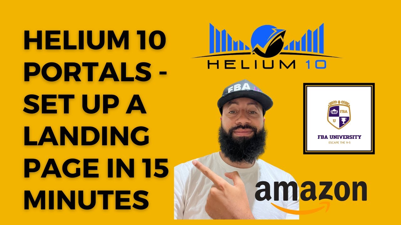 Helium 10 Portals Guide - How to Create Landing Pages, Product Inserts & More! Updated for 2022
