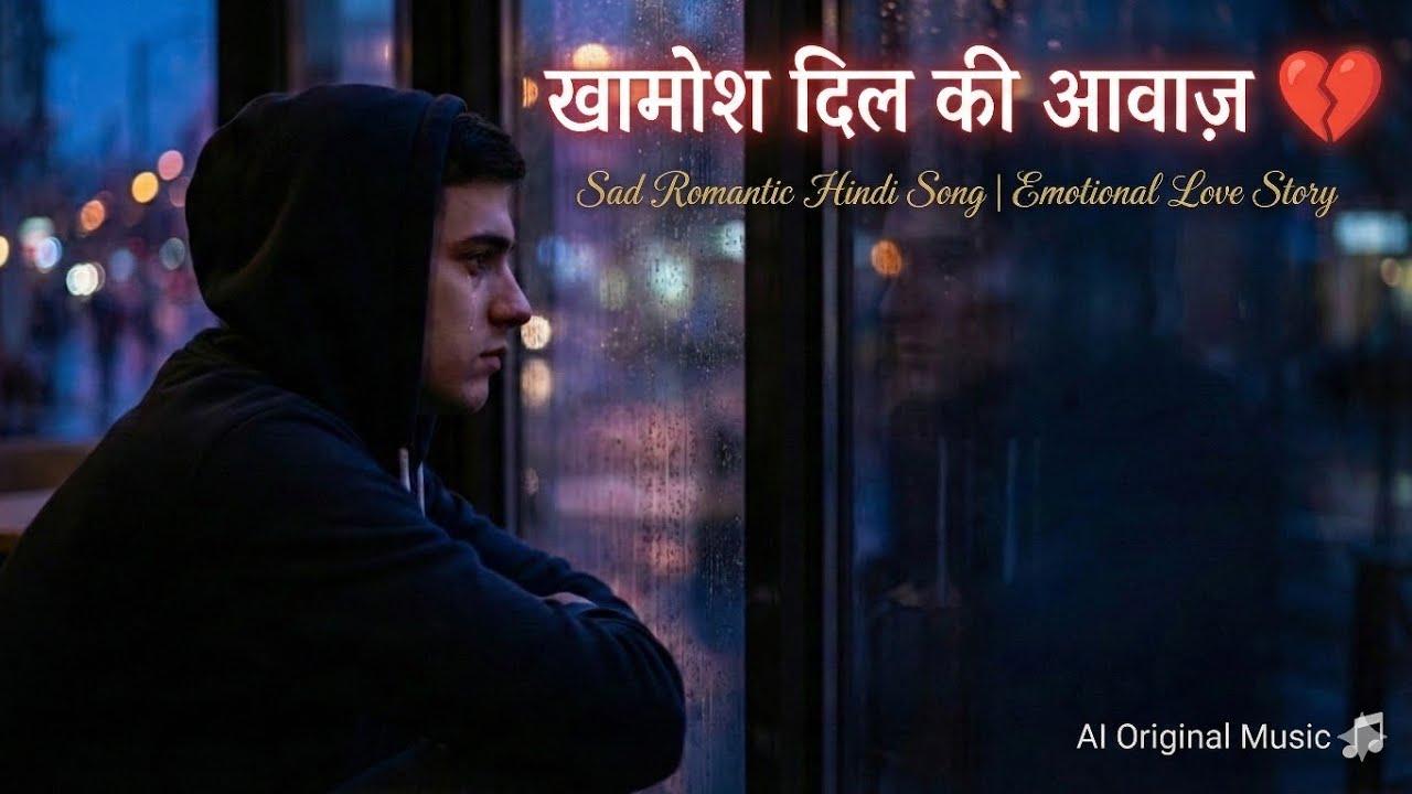 Khamosh Dil Ki Awaaz 💔 | Sad Romantic Hindi Song | Emotional Love Story | AI Original Music