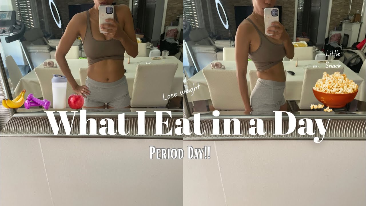My Realistic Period Day Routine | What I Eat & How I Exercise 💕