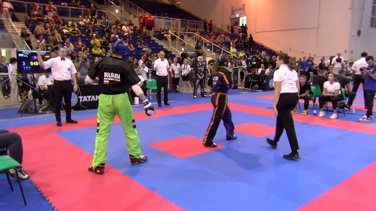 Stefanie Megerle v Kalina Boyadzhieva Italian World Cup 23