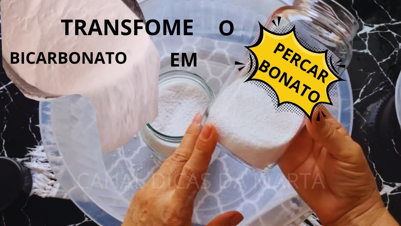 Como Transformar o Bicarbonato de Sódio em Percarbonato O Mais Potente na limpeza