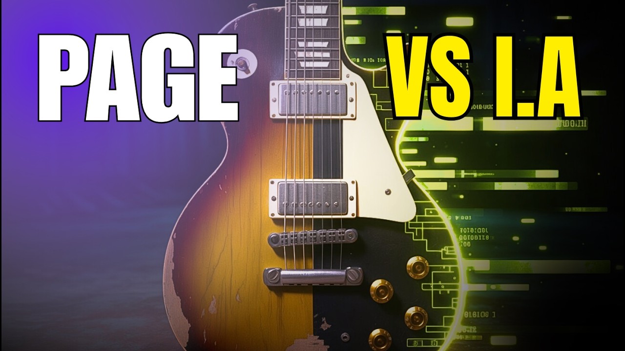 Jimmy Page VS Intelligenza Artificiale by Enrico Silvestrin
