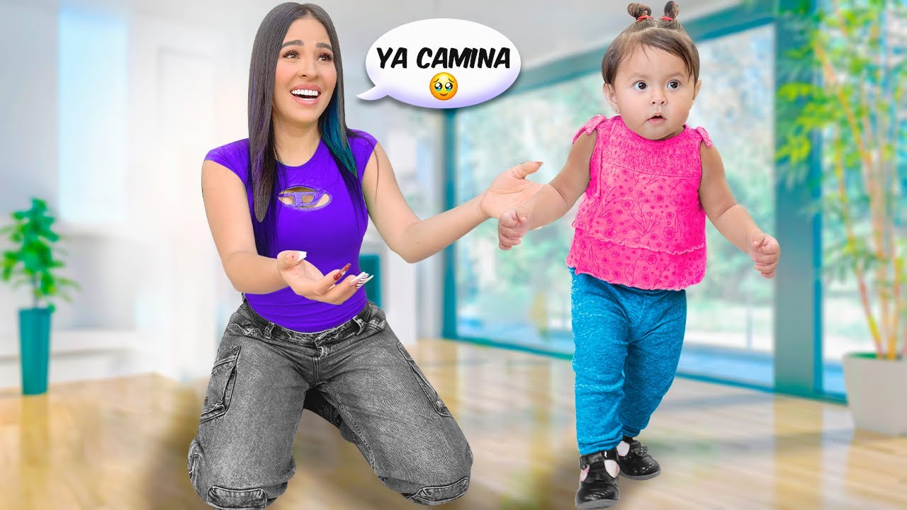 NUESTRA HIJA YA CAMINA SOLA!! 