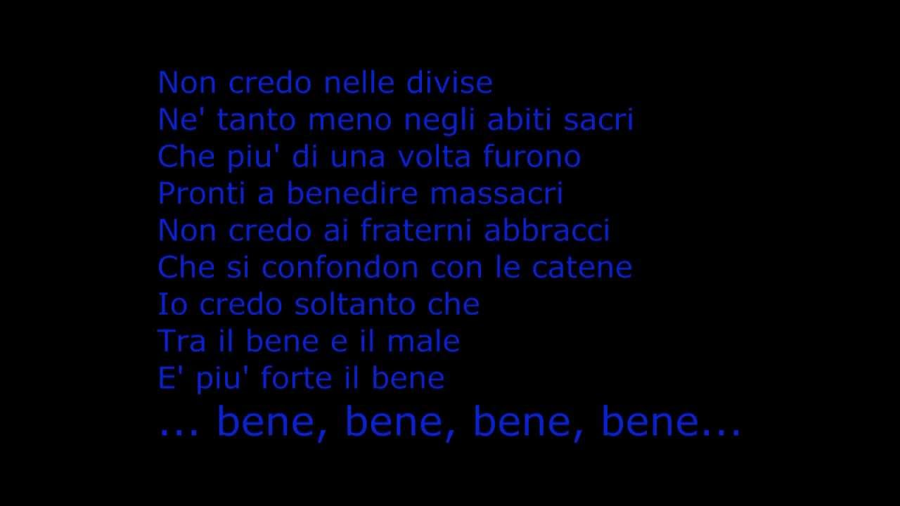 Jovanotti - Penso Positivo Lyrics ( letra)