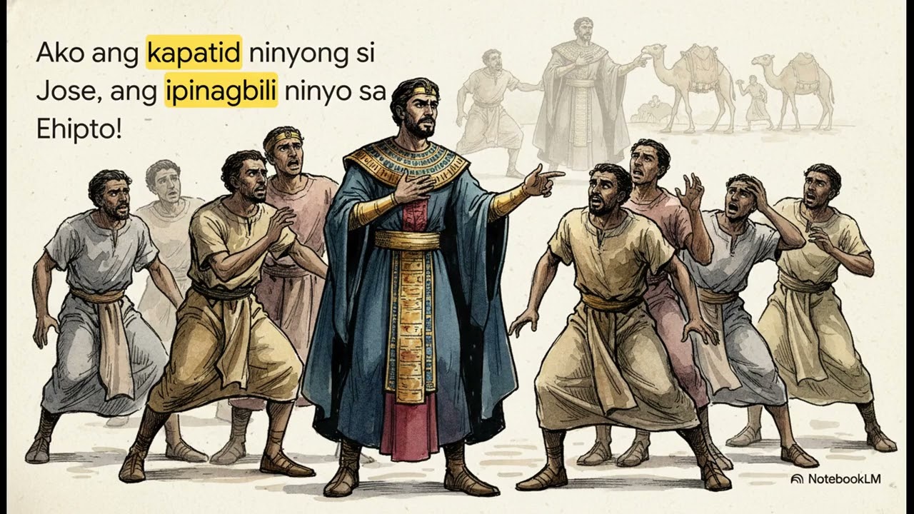 Genesis 45. Ang Pagbubunyag kay Jose at ang Tawag sa Ehipto