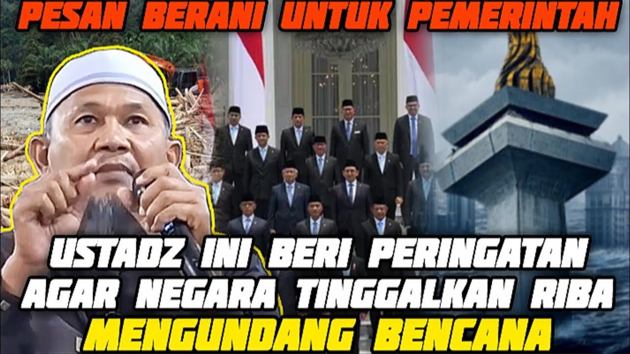 🔴 USTADZ INI BERI PERINGATAN AGAR NEGARA TINGGALKAN RIBA | Ustadz Zulherwin Zakir 