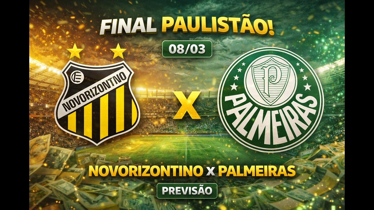 CHEGOU A HORA DA ZEBRA? Novorizontino Pronto Para Chocar o Palmeiras!