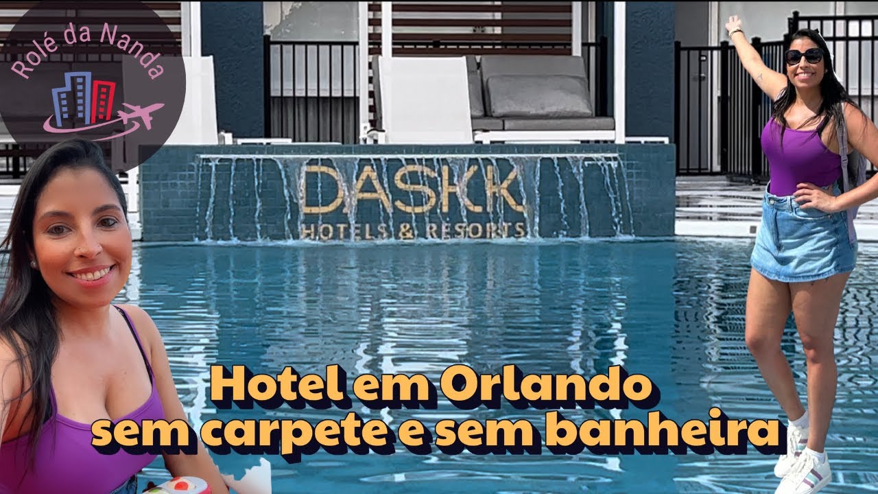 Hotel em Orlando sem carpete e sem banheira