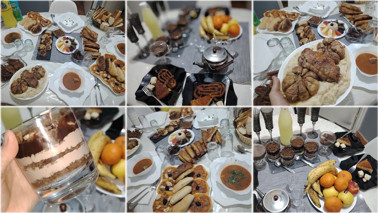 ماما شاركت في الترند😎 هذو الايام راني في عطلة و خليت كلش على الشاف🧑‍🍳 طاولة 8 و 9 يوم من #رمضان 🌙 