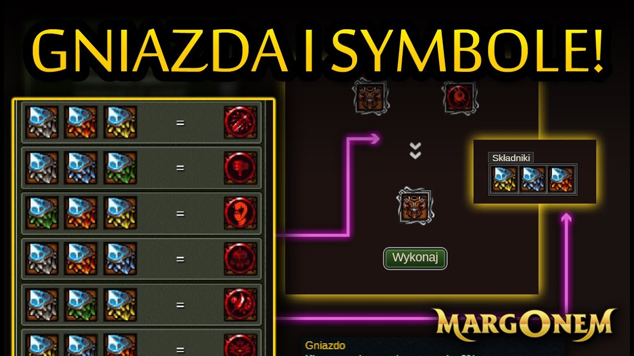SYSTEM GNIAZD I SYMBOLI! #margonem