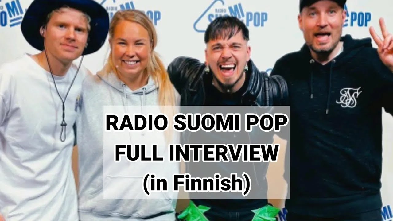 KÄÄRIJÄ full interview with Radio Suomi Pop (in FINNISH)