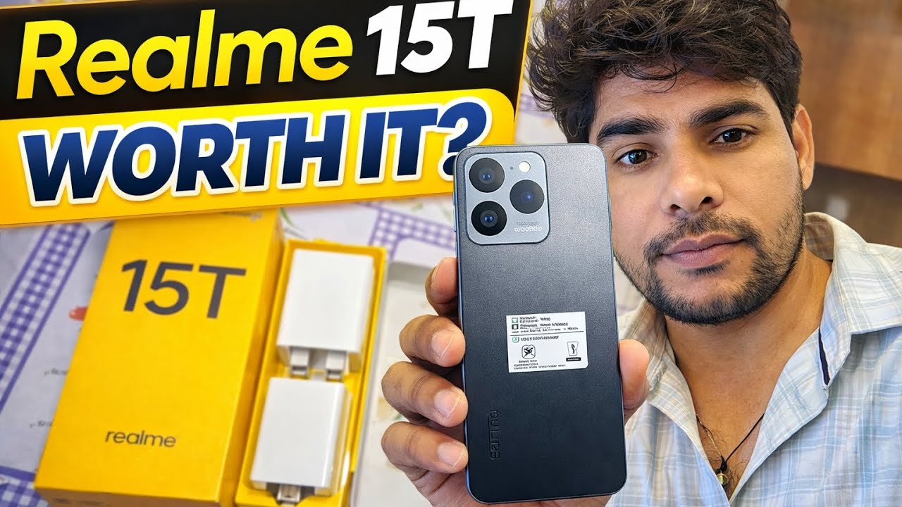 Realme 15T Unboxing 🔥 Budget 5G Smartphone | Honest Review Hindi